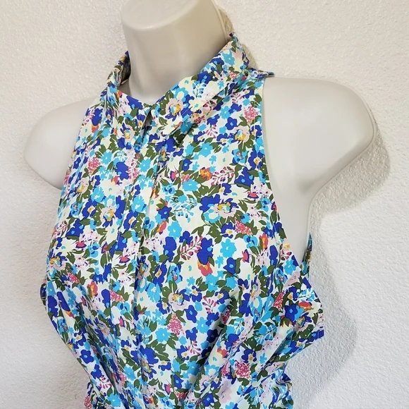 Maeve by Anthropologie Tie-Front Sleeveless Top - Picture 3 of 7